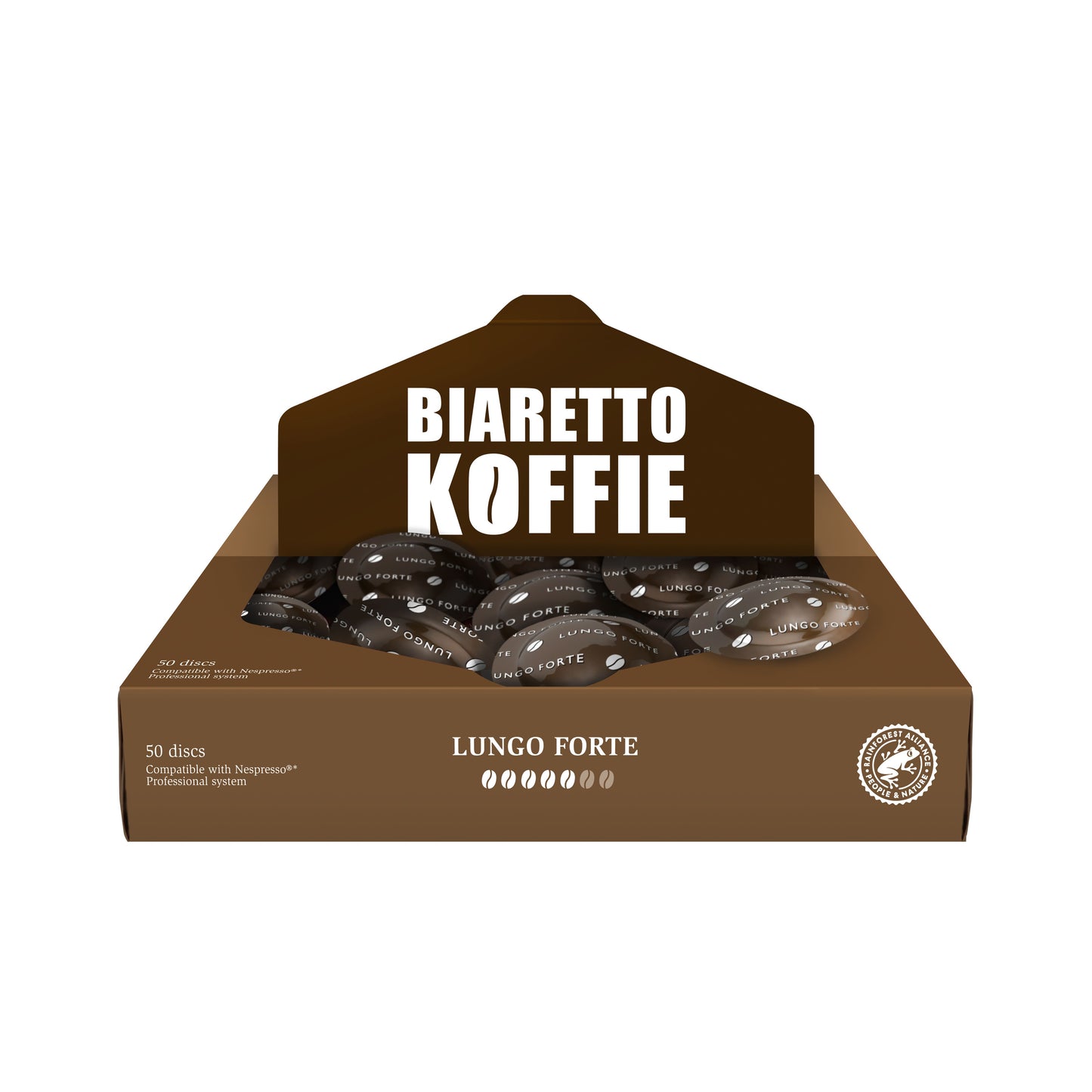 Biaretto -  Koffie  lungo forte discs | 6 stuks