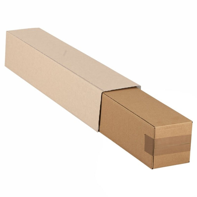 IEZZY - Square tube 750x120x120mm brown bottom | 20 pieces