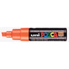 Posca - Marqueur Uni PC8K diagonale large orange foncé