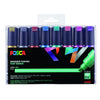 Posca - Paintmarker Uni PC8K wide diagonal metallic assorted set of 8 pieces