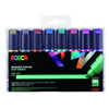 Posca - Paintmarker Uni PC8K diagonal ancha metalizado surtido set de 8 piezas