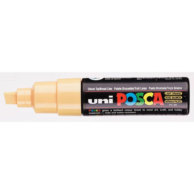 Posca -  Paintmarker Uni  PC8K breed schuin zalmroze