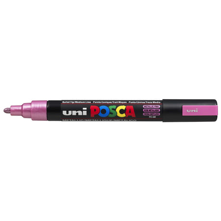 Posca - Marqueur Uni PC5M rose métallisé moyen