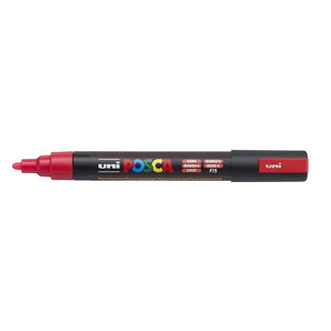 Posca - Paintmarker Uni PC5M medium fluoro red