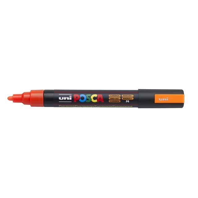 Posca - Paintmarker Uni PC5M arancione fluoro medio