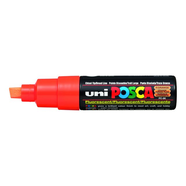 POSCA - POSCA PC8K B ORANGE FLUOR SLANTED