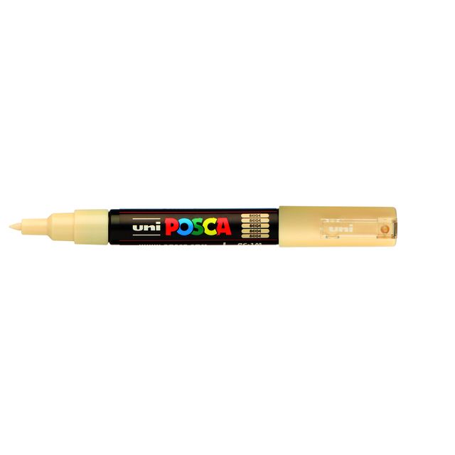 Posca - Marcador Uni PC1MC extra fino beige