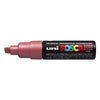 Posca - Paintmarker Uni PC8K diagonale larga rosso metallizzato