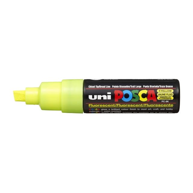 Posca - Paint Marker op waterbasis PC-8K fluo geel