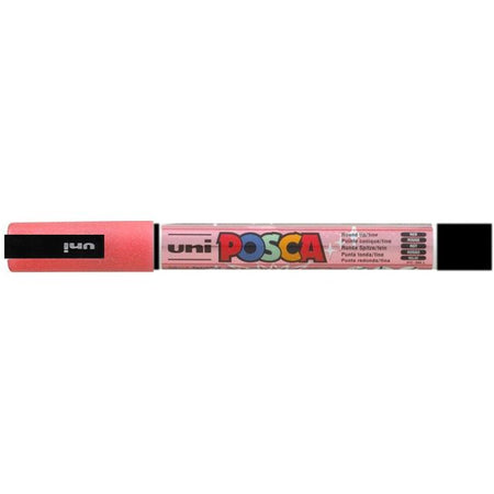 Posca - Paintmarker Uni PCfine rouge pailleté