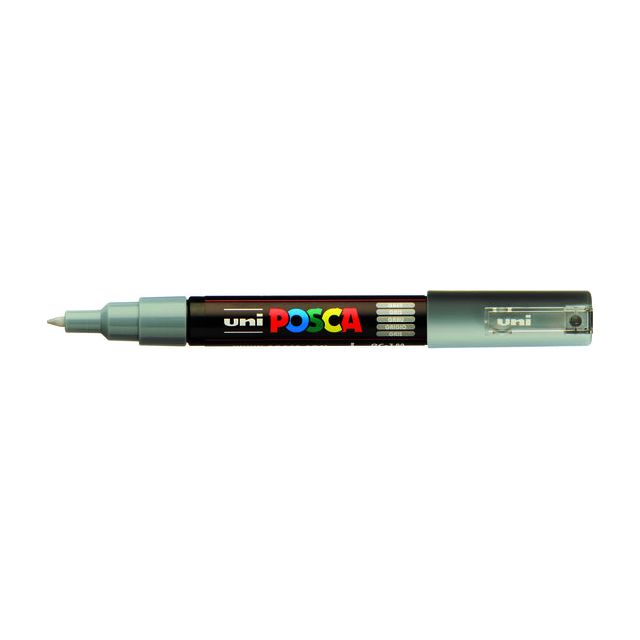 POSCA - UNI POSCA PAINCARKER PC -1MC, 0,7 mm, gris