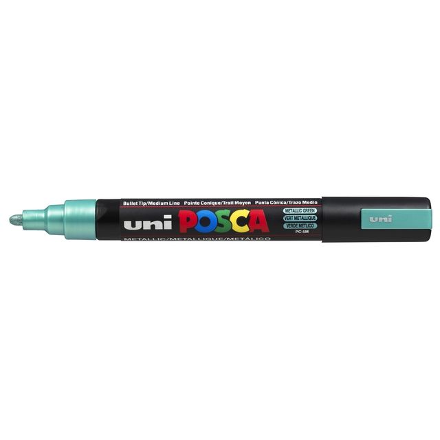 Posca -  Paintmarker Uni  PC5M medium metallic groen