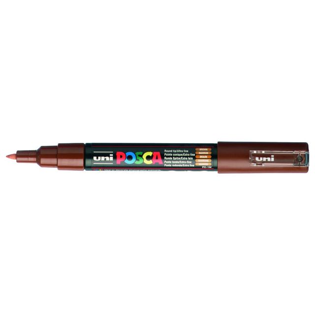 POSCA - UNI POSCA PAINCARKER PC -1MC, 0,7 mm, marron