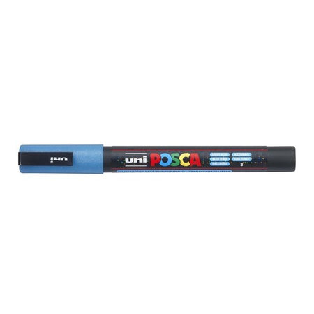 Posca - Paintmarker Uni PCfine pailleté bleu clair