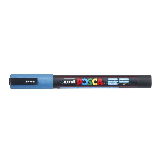 Posca -  Paintmarker uni  pc3m f glitter lichtblauw