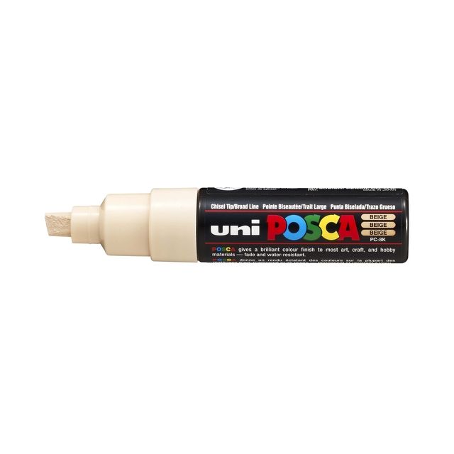 Posca -  Paintmarker uni  pc8k b schuin beige