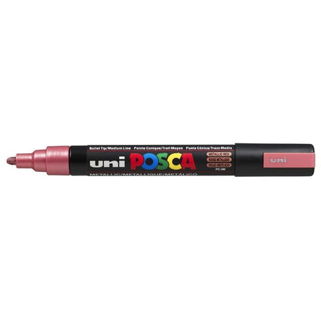 Posca - Marqueur Uni PC5M rouge métallisé moyen