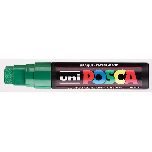 Posca - Verfstift  pc17k eb rechthoek donkergroen