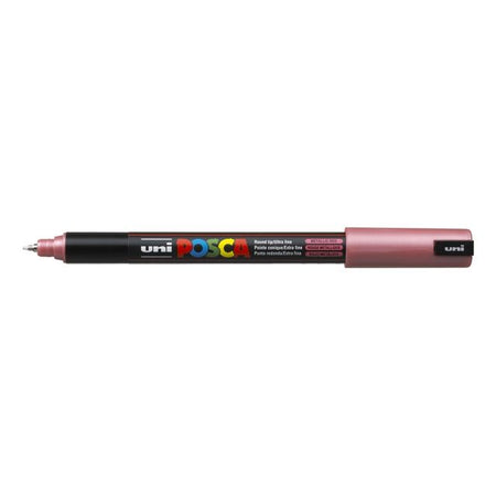 Posca - Marqueur Uni PC1MR extra fin rouge métallisé