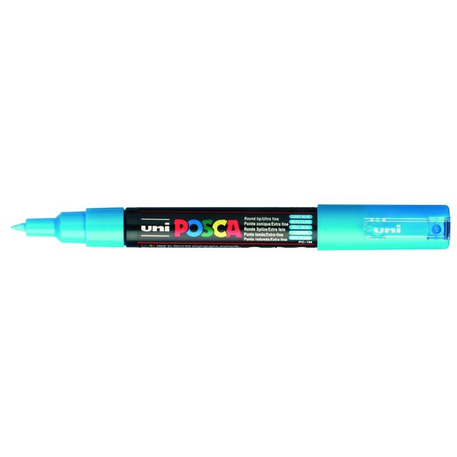 Posca - Marqueur Uni PC1MC extra fin bleu clair