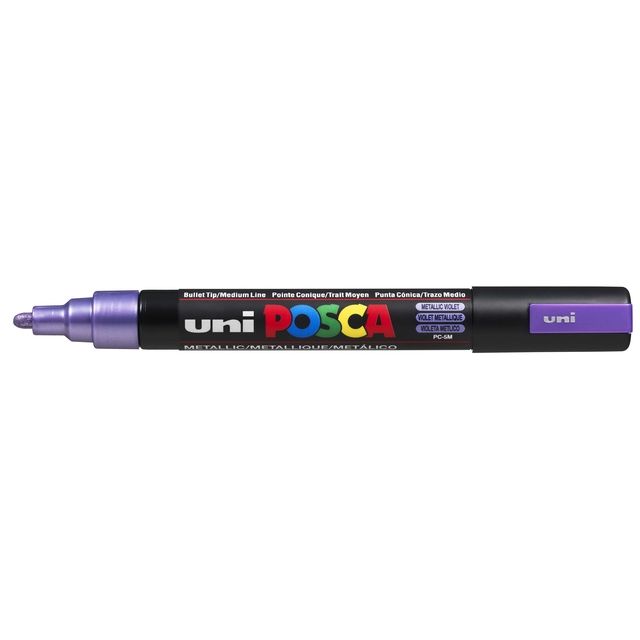Posca - Marqueur Uni PC5M violet métallisé moyen