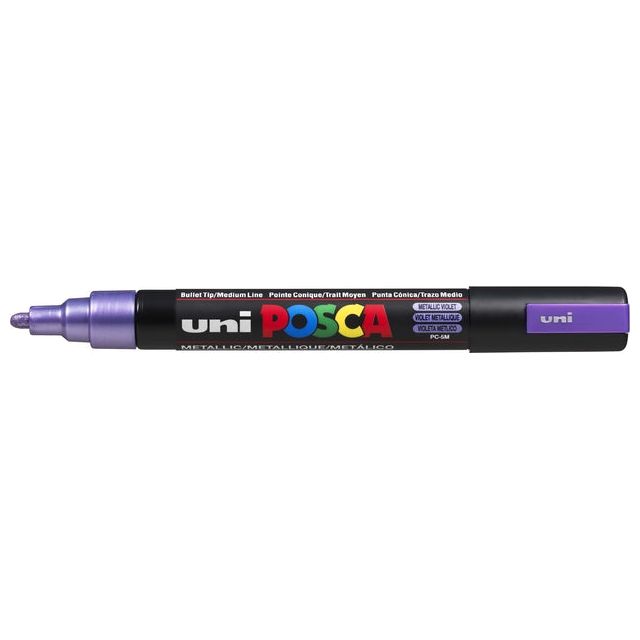 Posca - Verfstift  pc5m m metallic paars