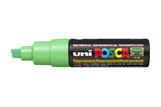 POSCA - Marqueur de peinture sur l'eau -Basis PC -8k Green fluo