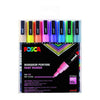 Posca – Uni-Farbmarker PC-3M, 1,5 mm, Karton mit 8 Stück in verschiedenen Pastellfarben