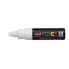 Posca -  Paintmarker uni  pc8k b schuin wit | 6 stuks
