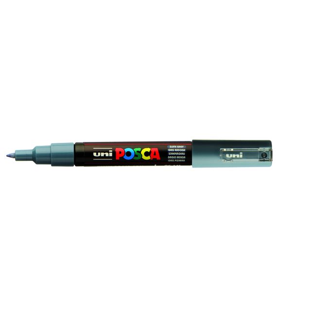 Posca -  Paintmarker uni  pc1mc ef leisteengrijs