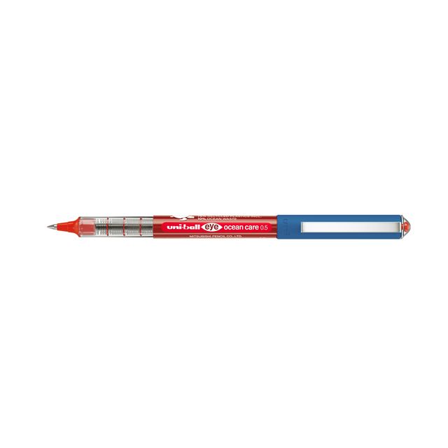 Uni-ball - Rollerball pen Eye Ocean Care fine red