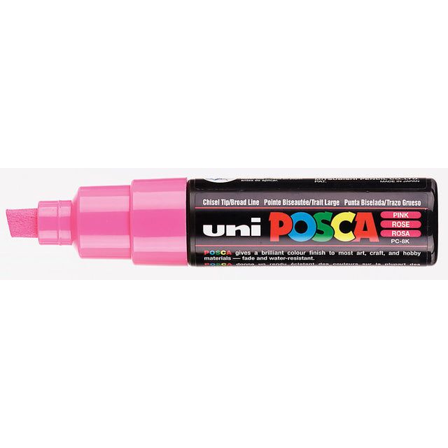 POSCA -Lackmarker auf Wasser -Basis -PC -8k Pink