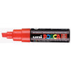 Posca - Paintmarker Uni PC8K diagonal ancha rojo
