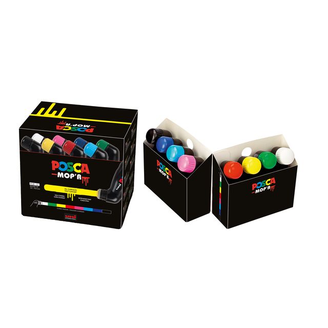 Posca -  Paintmarker uni  pcm22 mop'r 8st assorti