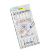 Online -  Finerliner  2-lijnen assorti doos à 6 stuks