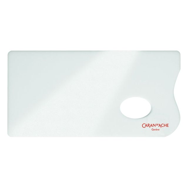 Caran D'Che - Palette de peinture Caran d'Ache Plexiglas 26x13cm blanc