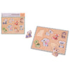 Bruna office - Jouéco The Wildies Family button puzzle | 12 pieces
