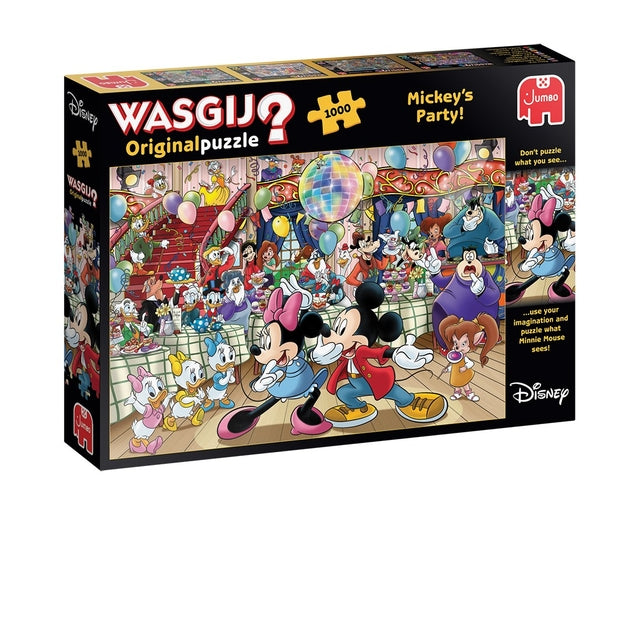 Jumbo - Puzzle Wasgij Original Mickey's Party 1000 pièces