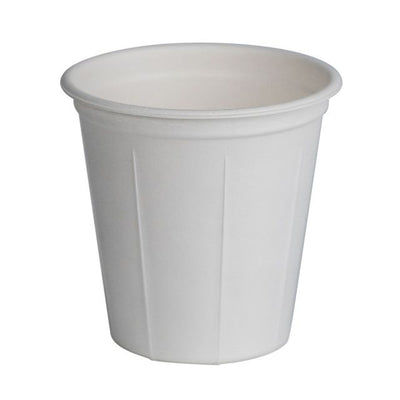 IEZZY - Bicchiere supercup 180ml senza plastica 500 pz bianco