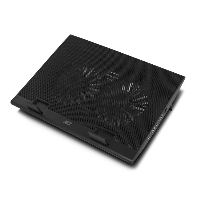 ACT - Supporto per laptop 2 posizioni con ventola hub 4-p