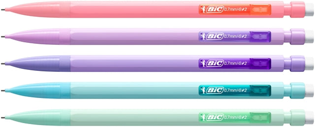 Bic - Vulpotlood bic matic pastel hb 0.7mm pastel ass