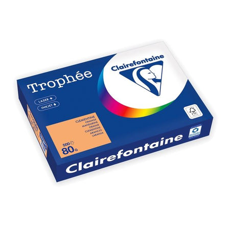 Trophee -  Kopieerpapier a4 80gr oranje | 5 stuks