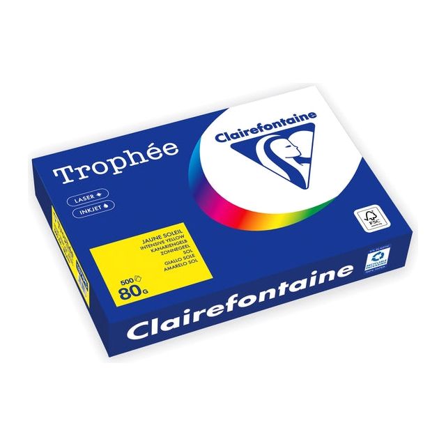 Trophee - Copier Paper A4 80gr Zonneel 5 pièces