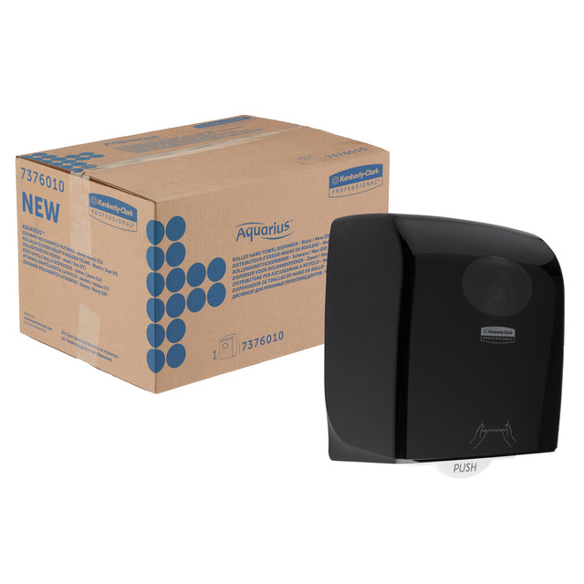 Aquarius KC - Towel roll dispenser black 7376