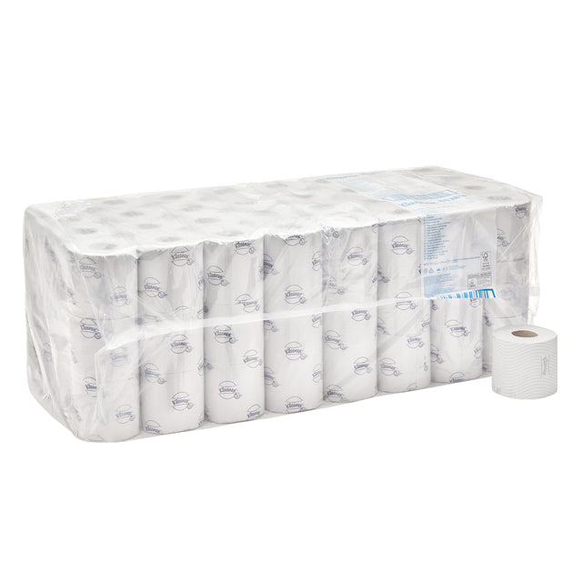 Kleenex - Toiletpapier kleenex 2-laags 250vel wit 8438