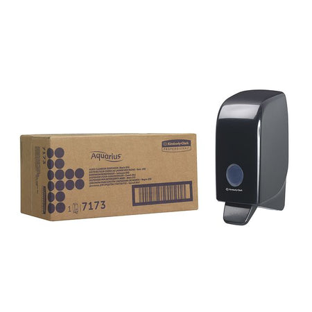 Kimberly Clark -  Zeepdispenser aquarius 1 liter zwart 7173