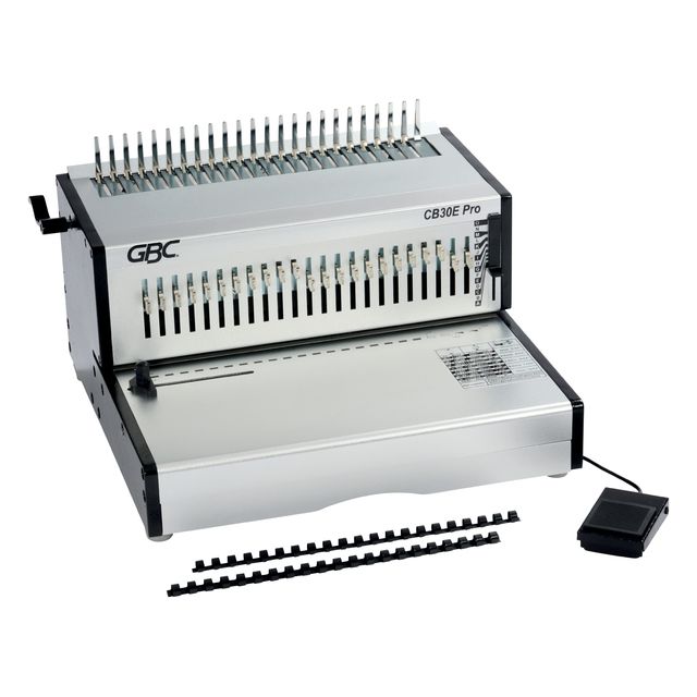 GBC -  4410045 inbindmachine Kambindmachine 500 vel Zilver