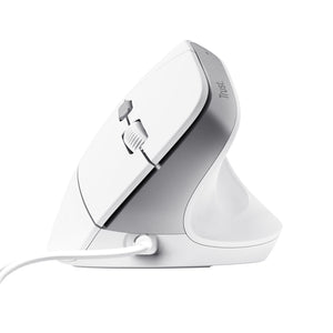 Trust - Ergonomic mouse BAYO II white