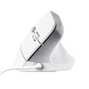 Trust - Mouse ergonomico BAYO II bianco