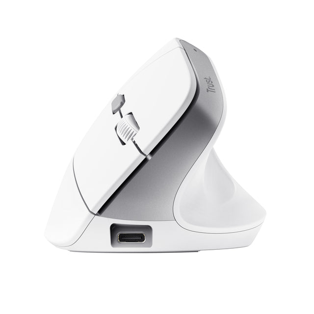 Trust -  Muis ergonomisch bayo ii draadloos wit